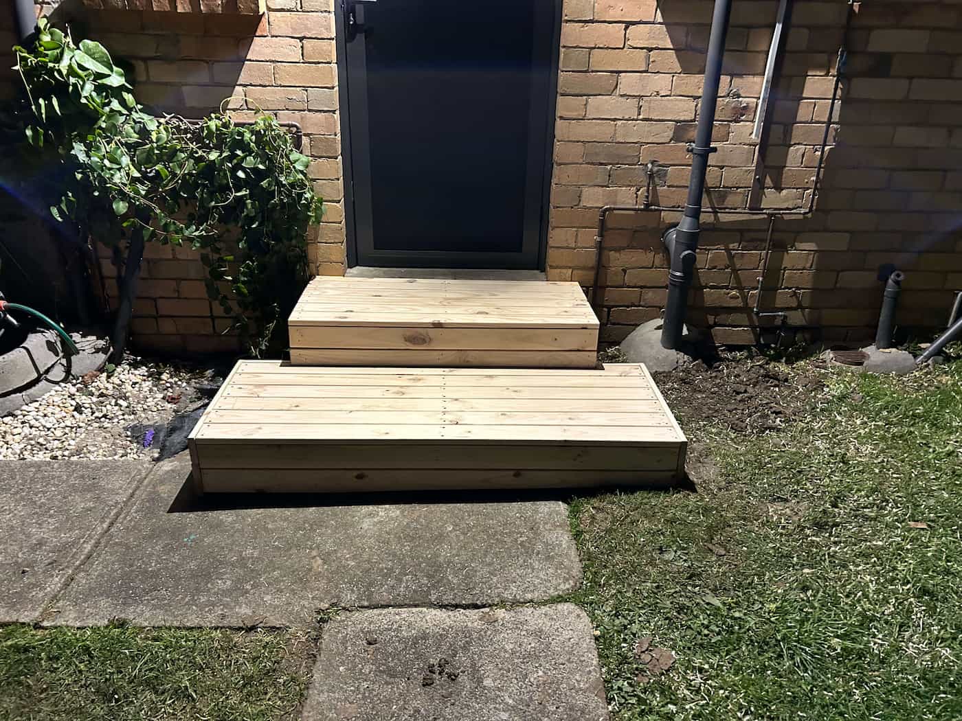 Back Door Landing Upgrade